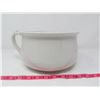 Image 2 : LIDDED THUNDER MUG FROM WILKINSON, ENG. *LID HAS CHIPS*