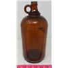 Image 2 : BROWN GLASS JAVEX JUG 64 OZ.