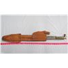 Image 2 : LARGE KNIFE W/ LEATHER SHEATH
