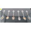 Image 2 : AALCO SOUVENIR SPOONS INGLASS FRONTED WOOD CASE
