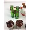 Image 2 : LOT OF 12 SALT AND PEPPER 7-UP BIRDS, OWLS, EGGS, ETC.
