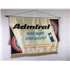 Image 1 : 27”X 21” VINTAGE ADMIRAL T.V. AND RADIO ADVERTISING