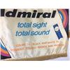 Image 2 : 27”X 21” VINTAGE ADMIRAL T.V. AND RADIO ADVERTISING