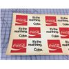 Image 2 : CARDBOARD COCA-COLA ADVERTISING
