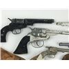 Image 2 : LOT OF VINTAGE TOY GUNS, SPUR, LEATHER HOLSTERS ETC.