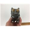 Image 6 : VINTAGE MACK STYLE TRUCK HOOD ORNAMENT W/ LIGHT UP EYES, *NO WIRING*