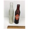 Image 1 : LOT OF 2 DIFFERENT ORANGE CRUSH BOTTLES