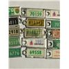 Image 3 : LOT OF SASKATCHEWAN WAR AMPS KEY CHAIN TAGS