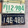 Image 3 : LOT OF SASKATCHEWAN LICENCE PLATES