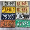 Image 1 : LOT OF SASKATCHEWAN LICENSE PLATES