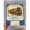 Image 5 : 1944 SHELLBROOK AND FOXDALE ADVERTISING CALENDAR  15”X12”