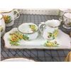 Image 3 : 30 PIECES OF ROYAL ALBERT “TEA ROSE” CHINA TEA POT CREAM SUGAR EXCELLENT COND.