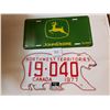 Image 1 : NWT AND JOHN DEERE LICENSE PLATES