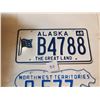 Image 3 : NWT AND ALASKA LICENSE PLATES