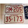 Image 2 : 3 MOTORCYCLE AND 1 CARRIER LICENSE PLATES
