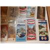 Image 2 : 18 VINTAGE ROAD MAPS, OIL. CO ADVERTISING