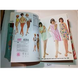 1964 RARE MCCALLS FASHION PATTERNS, *HUGE MAGAZINE*