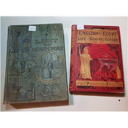 2 RARE ANTIQUE BOOKS, *BEAUTIFUL ILLUSTRATIONS*
