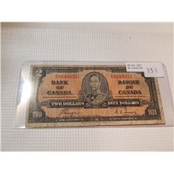 HARD TO FIND 1937 $2 BILL