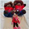 Image 1 : RCMP TEDDY BEARS - 2, & PINK PANTHER STUFFED TOYS