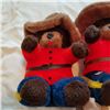 Image 3 : RCMP TEDDY BEARS - 2, & PINK PANTHER STUFFED TOYS