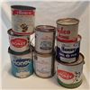 Image 1 : GENERAL STORE TIN CANS LOT OF 8