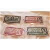 Image 1 : 1937, 54 $1 CNDN NOTE & 1954, 74 $2 CNDN NOTE