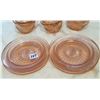 Image 2 : PINK DEPRESSION LOT OF 6 CUP & SAUCERS