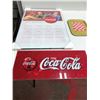 Image 1 : COKE LENSE 28"X12", (CALENDAR AND TRAY)