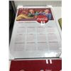 Image 2 : COKE LENSE 28"X12", (CALENDAR AND TRAY)