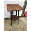 Image 1 : PARLOR TABLE 16X16X30" HIGH, ?*MAPLE*
