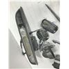 Image 3 : LOT OF CHROME MIRRORS, EMBLEMS & SPEEDOMETER
