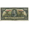 Image 1 : 1937 $20 CNDN BANK NOTE GORDON/TOWERS