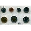 Image 2 : 1997 CNDN SPECIMEN SET COINS, (PENNY TO DOLLAR)