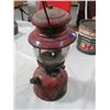 Image 3 : COLEMAN LANTERN, *ORIGINAL GLOBE*, (RED)