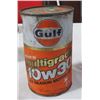 Image 5 : 4 OIL TINS, EXXON, GULF, ESSO, SHELL
