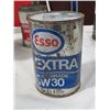 Image 9 : 4 OIL TINS, EXXON, GULF, ESSO, SHELL