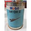 Image 8 : 4 OIL TINS - GULF, COOP, MOBIL JET OIL II - PARTLY FULL, BA 5LB OIL