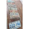 Image 1 : 1970s SASK LICENSE PLATES, (APPROX 32)