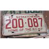 Image 3 : 1970s SASK LICENSE PLATES, (APPROX 32)