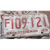 Image 4 : 1970s SASK LICENSE PLATES, (APPROX 32)