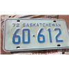 Image 5 : 1970s SASK LICENSE PLATES, (APPROX 32)