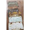 Image 1 : 1960s SASK LICENSE PLATES, (APPROX 12)