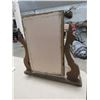 Image 4 : DRESSER MIRROR WALNUT, (22"H, BASE 23"W)