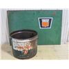 Image 1 : B/A 25LB METAL PAIL & OLIVER TRACTOR TIN (18"X27")