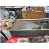 Image 2 : WOODEN TOOL BOX, 26X9", W/PLANER, SAW, NO 3 SHOE LASS, ETC