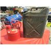 Image 1 : 2 GAS CANS, 5 & 1 GAL.