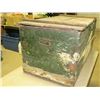 Image 2 : ANTIQUE HANDMADE WOODEN STORAGE BOX (34"X16*X17")