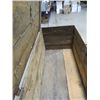 Image 6 : ANTIQUE HANDMADE WOODEN STORAGE BOX (34"X16*X17")