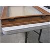 Image 2 : WOODEN DISPLAY CASE (23"X3"X19")